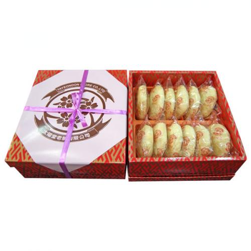 太陽餅-原味傳統麥芽12入/盒 (單片包裝)