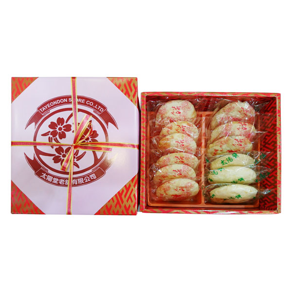 三色禮盒12入/盒 (單片包裝)